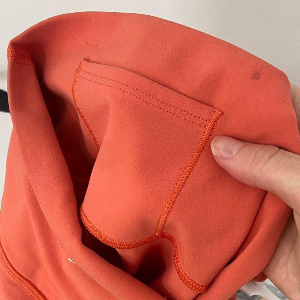 Vuori Studio Pocket Legging Grapefruit - Picture 10 of 14